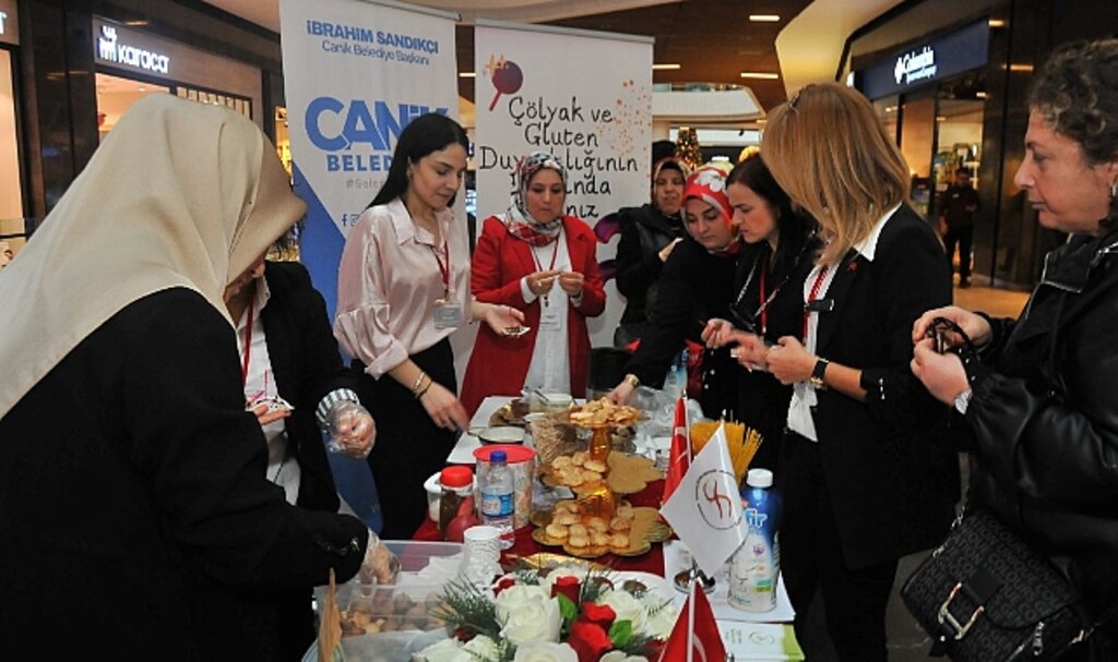 Samsun Canik Belediyesi'nden çölyak hastalarına desteklerini sürdürüyor