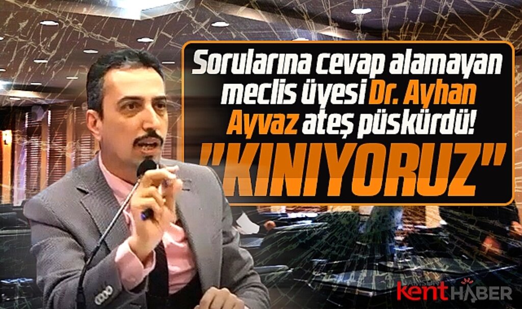 Samsun İYİ Parti Grup Başkanvekili Dr. Ayhan Ayvaz'dan açıklama! Kınıyoruz
