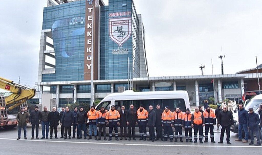 Samsun Tekkeköy Belediyesi'nden afet bölgesine yardım seferberliği