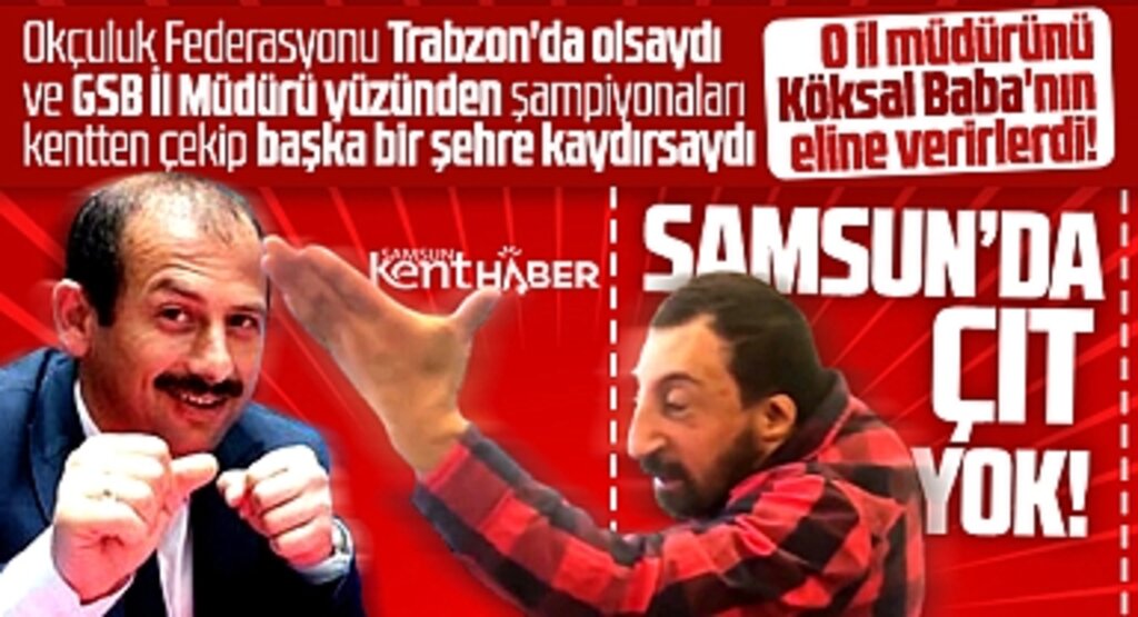 Samsun'u Okçuluk Federasyonu terk etti! Samsun'dan çıt yok