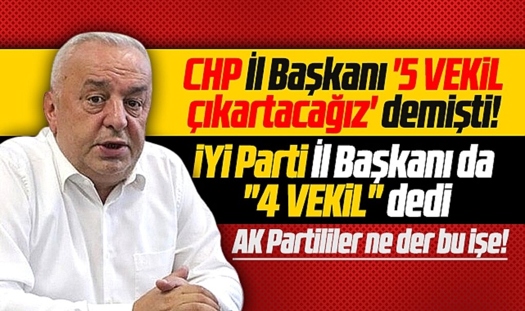 İYİ Parti İl Başkanı Aksoy, 14 Mayıs'ta Samsun'da 4 vekil çıkartacağını açıkladı