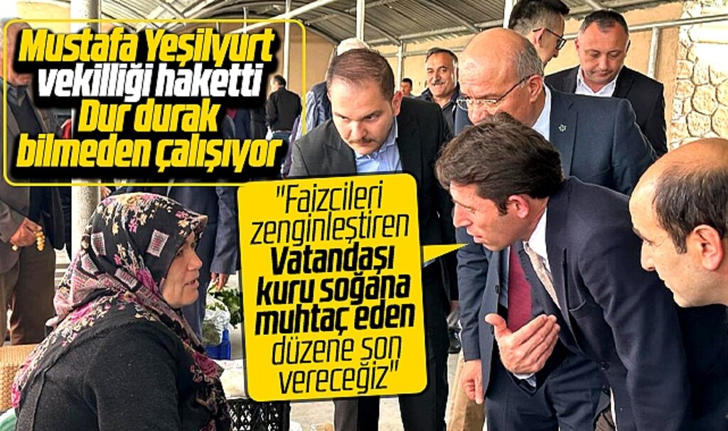 CHP Samsun Milletvekili adayı Mustafa Yeşilyurt: Çürümüş düzene son vereceğiz