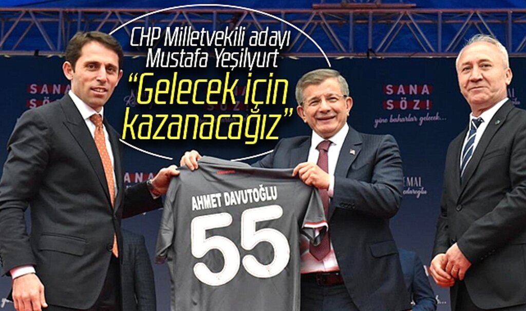 CHP Samsun Milletvekili adayı Mustafa Yeşilyurt: Gelecek için kazanacağız