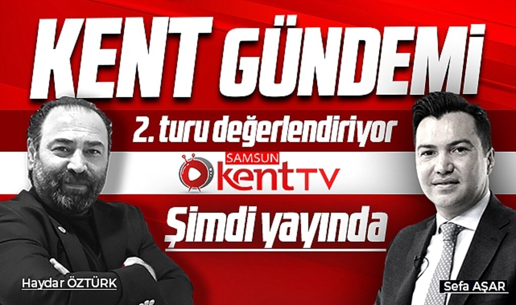 Samsun Kent TV'de Kent Gündemi ikinci bölümü ile yayında