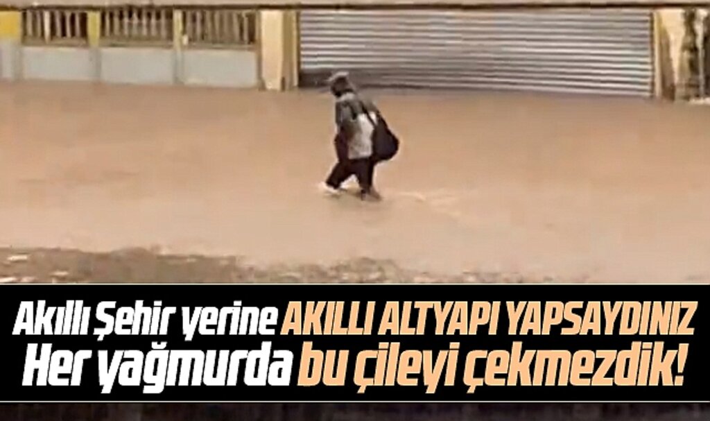 Samsun'un yağmur ve alt yapı çilesi! Samsun yine sular altında kaldı