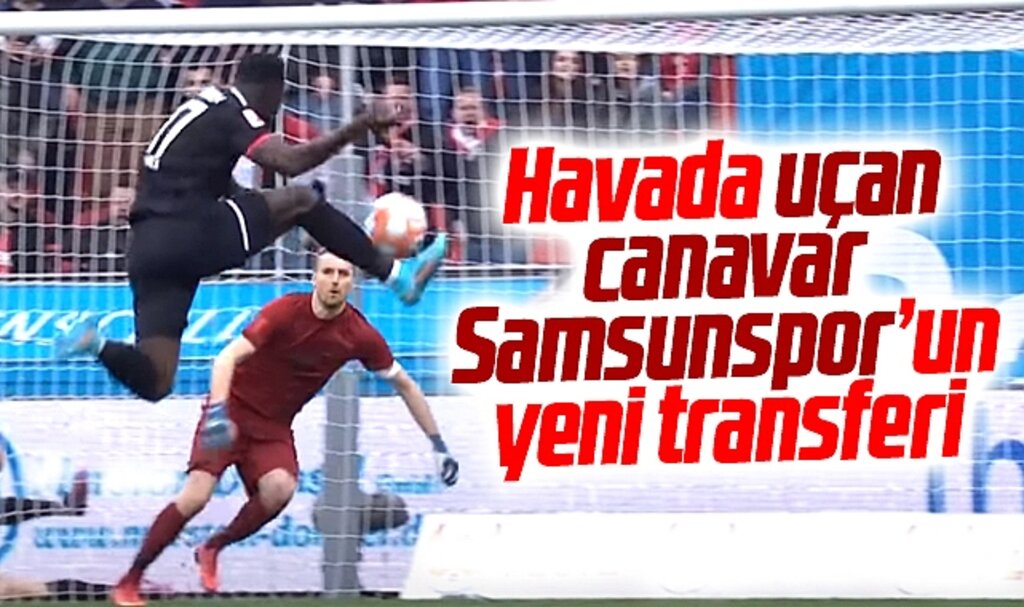 Samsunspor'un yeni transferi! Ganalı Kingsley Schindler ile anlaşma sağlandı