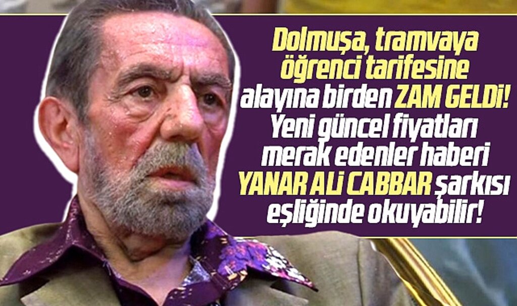 Samsun'da dolmuşa, tramvaya, öğrenci tarifesine zam yapıldı! İşte yeni ücretler