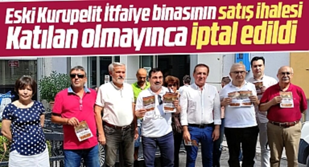 Samsun'da eski Kurupelit İtfaiye binası ihalesine katılım olmadı