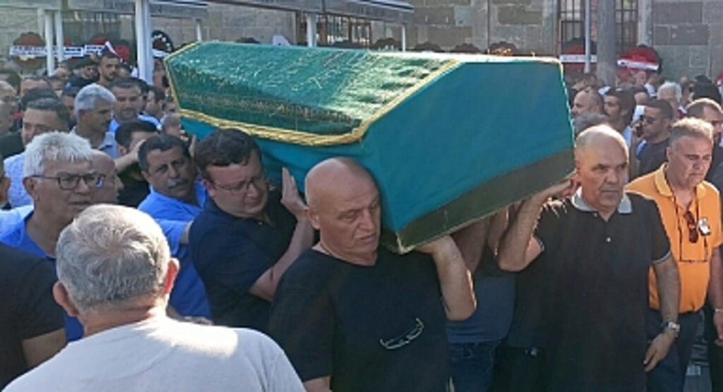 Samsun'da hayatını kaybeden işadamı Şaban Aydın'ın cenazesi toprağa verildi