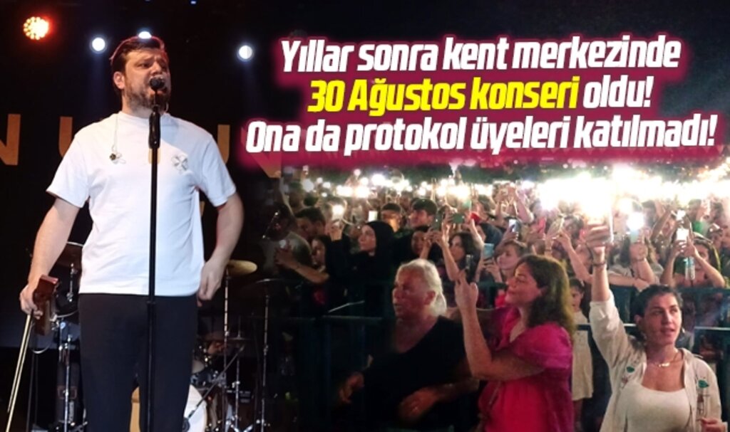 Samsun 30 Ağustos konseri! Ekin Uzunlar hayranlarını coşturdu