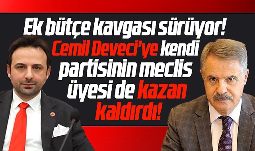 Samsun'da Atakum Belediye Başkanı Deveci'ye CHP'li meclis üyesi kazan kaldırdı 