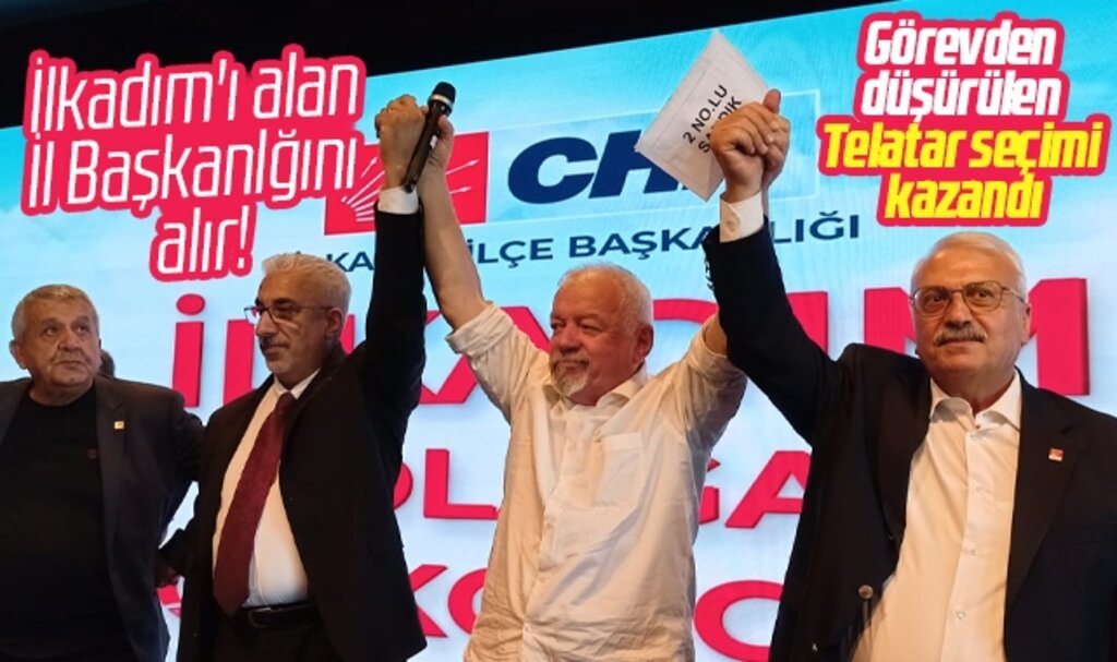 Samsun'da CHP İlkadım İlçe seçimini Metin Telatar kazandı 