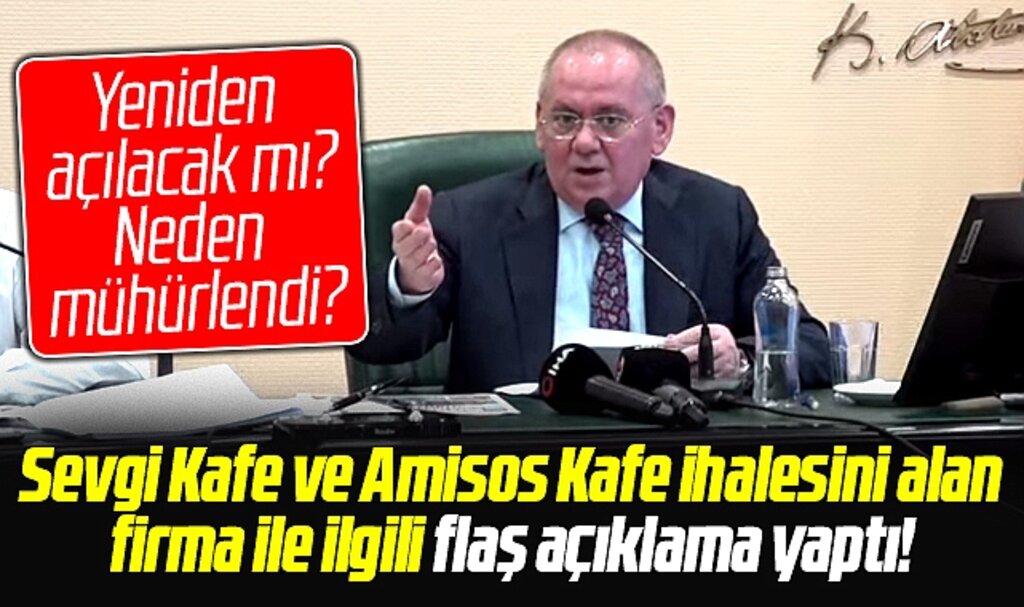 Samsun'da Sevgi Kafe ve Amisos Kafe neden mühürlendi? Mustafa Demir açıkladı!