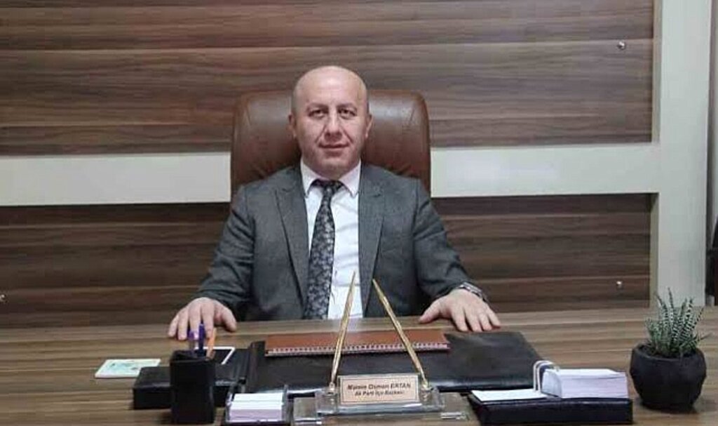 Samsun'da AK Parti Terme İlçe Başkanı Mümin Osman Ertan istifa etti