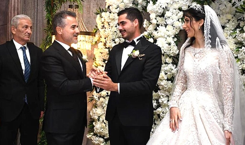 Suat Kılıç'ın oğlu Muhammed Emin Nil Beril ile evlendi