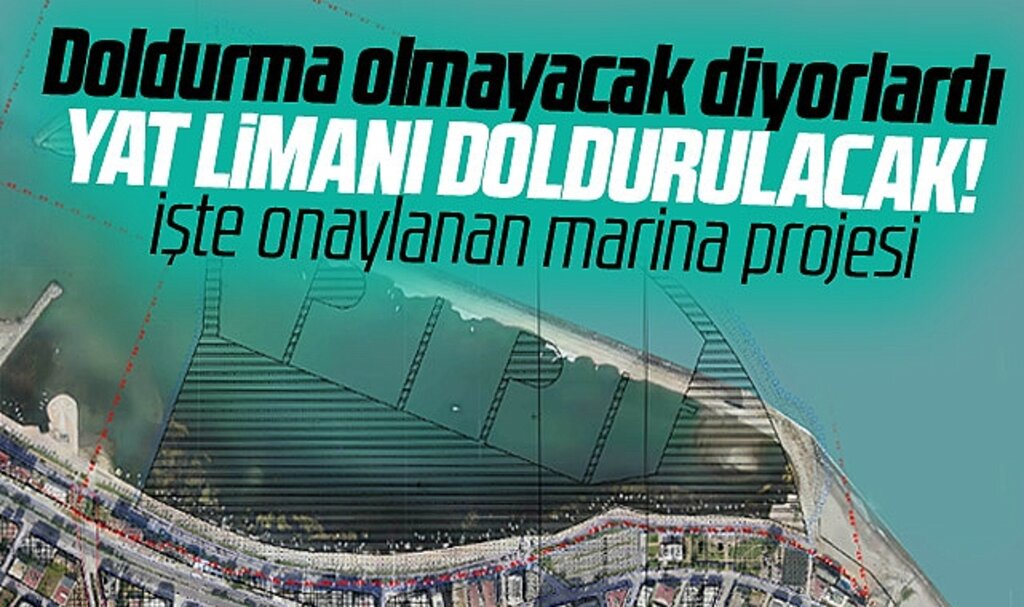 Samsun'da Kurupelit yat limanı doldurularak marina yapılacak! Proje onaylandı
