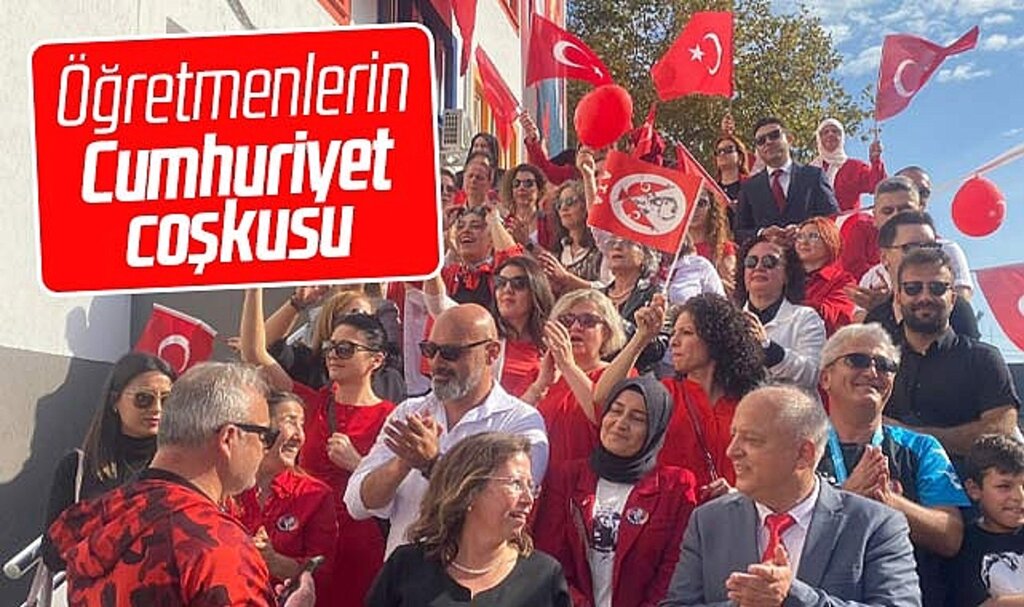 Samsun Ticaret ve Sanayi Ortaokulunda Cumhuriyetin 100. yılı coşkusu