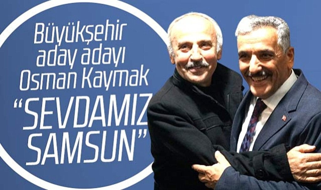 Samsun Büyükşehir aday adayı Osman Kaymak teşkilatları ziyaret etti! Sevdamız Samsun