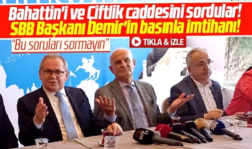 Samsun Büyükşehir Başkanı Demir'e Yılmaz'ın toplantısında zor sorular!