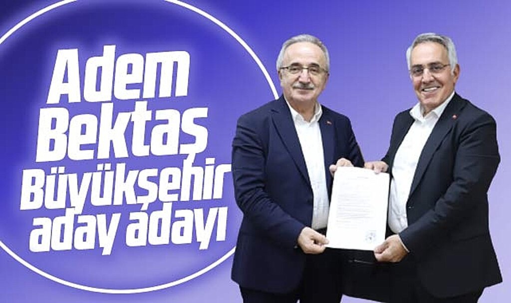 Samsun'da mimar Adem Bektaş Büyükşehir Belediye Başkan aday adayı oldu
