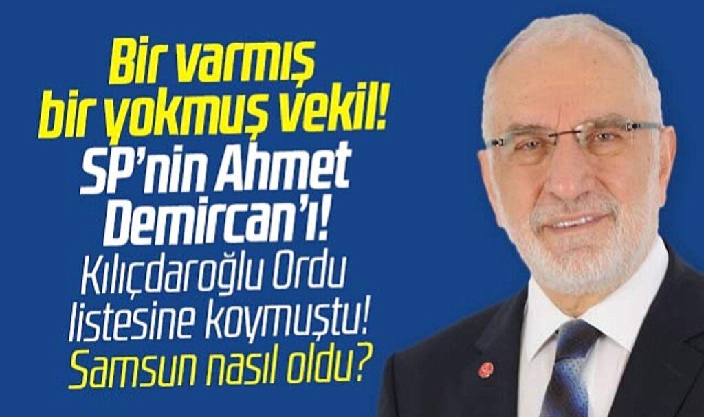 Samsun'dan milletvekili olan Mehmet Karaman adeta yokları oynuyor!