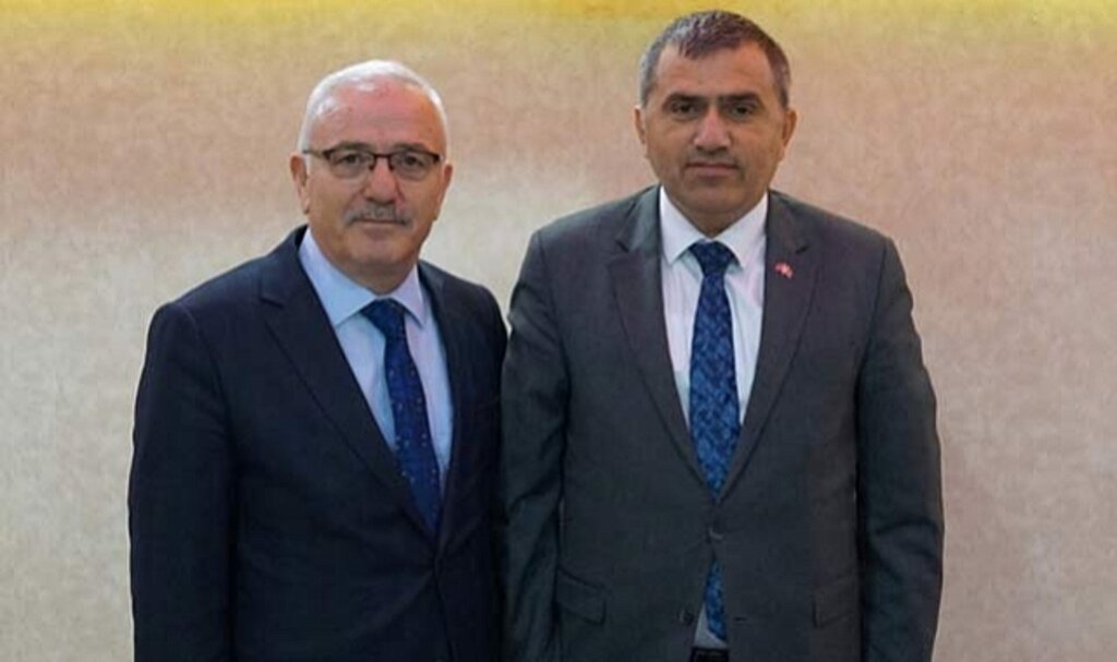 Süleyman Kaldırım MHP Samsun İl Başkanı Mucur'u ziyaret etti