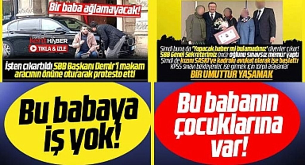 Samsun Büyükşehir'de gariban Musa Elmas'a iş yok! Genel Sekreterin kızına var!