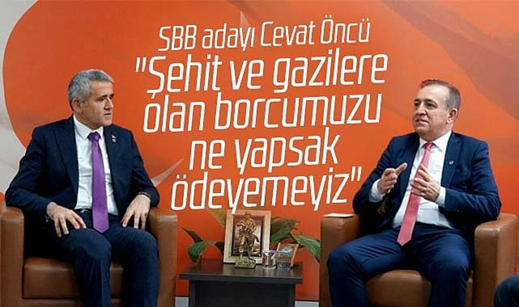 CHP Samsun Büyükşehir adayı Cevat Öncü: Şehit ve gazilere borcumuzu ödeyemeyiz