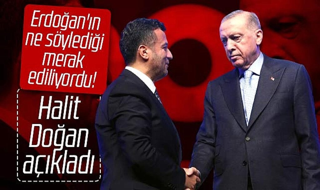 Samsun Büyükşehir adayı Halit Doğan Erdoğan'ın kulağına söylediği sözü açıkladı