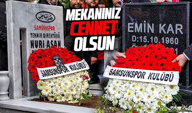 Samsun'da 20 Ocak kazasının 35 yılında Samsunsporlu futbol şehitleri anıldı