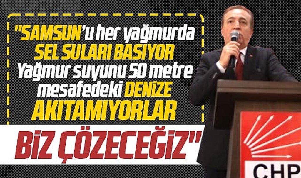 Samsun Büyükşehir adayı Cevat Öncü: Samsun'un sel sorununu çözeceğiz