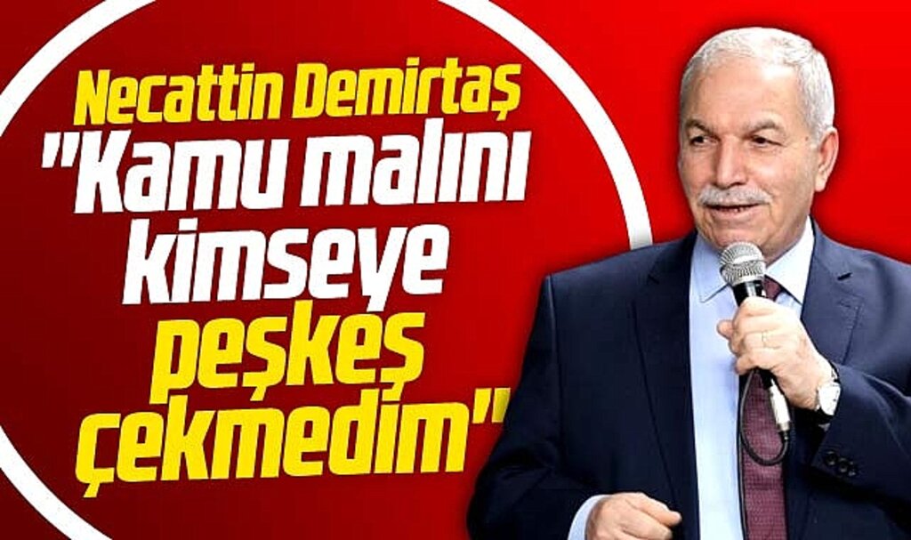 İlkadım Belediye Başkanı Demirtaş: Kamu kalını kimseye peşkeş çekmedim