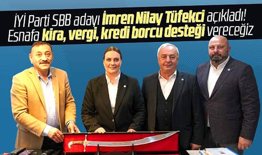 İYİ Parti Samsun Büyükşehir adayı Tüfekci açıkladı! Esnafa kira ve vergi desteği vereceğiz