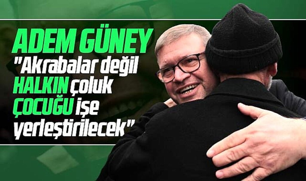 Samsun Büyükşehir adayı Adem Güney: Meslek edindirme kursları açılacak