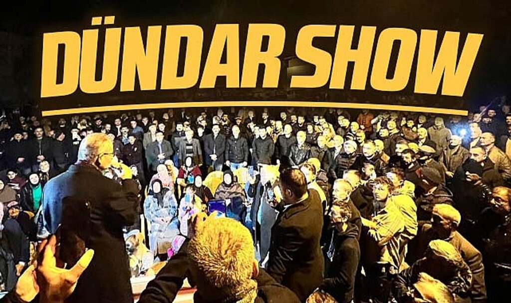 Samsun Çarşamba'da bağımsız aday Hüseyin Dündar şov yapıyor