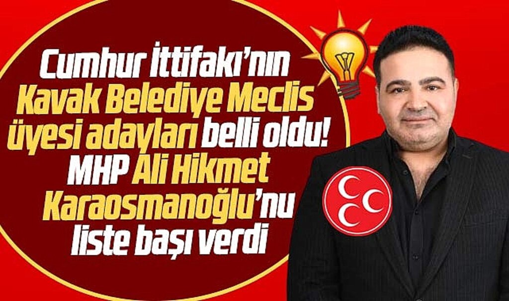 Samsun'da AK Parti'nin Kavak Belediye Meclis üyeleri isim listesi belli oldu
