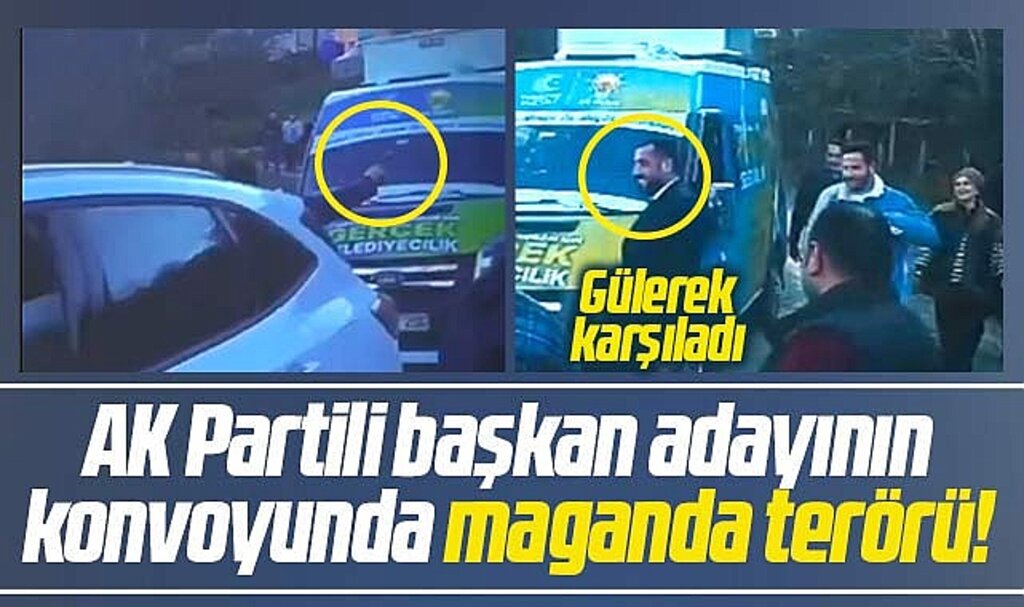 Samsun'da AK Partili başkan adayının mahalle ziyaretinde silahla ateş açıldı