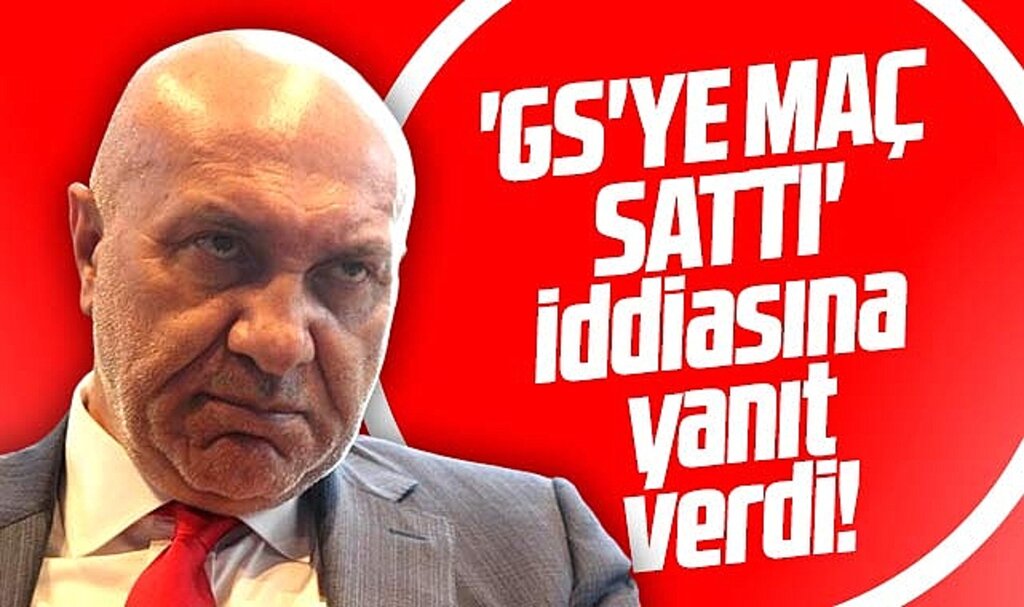 Samsunspor Başkanı Yıldırım'dan Galatasaray'a maç sattı iddialarına yanıt