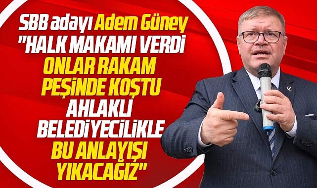Samsun Büyükşehir adayı Adem Güney: Rakam için değil göreve hizmet için talibiz