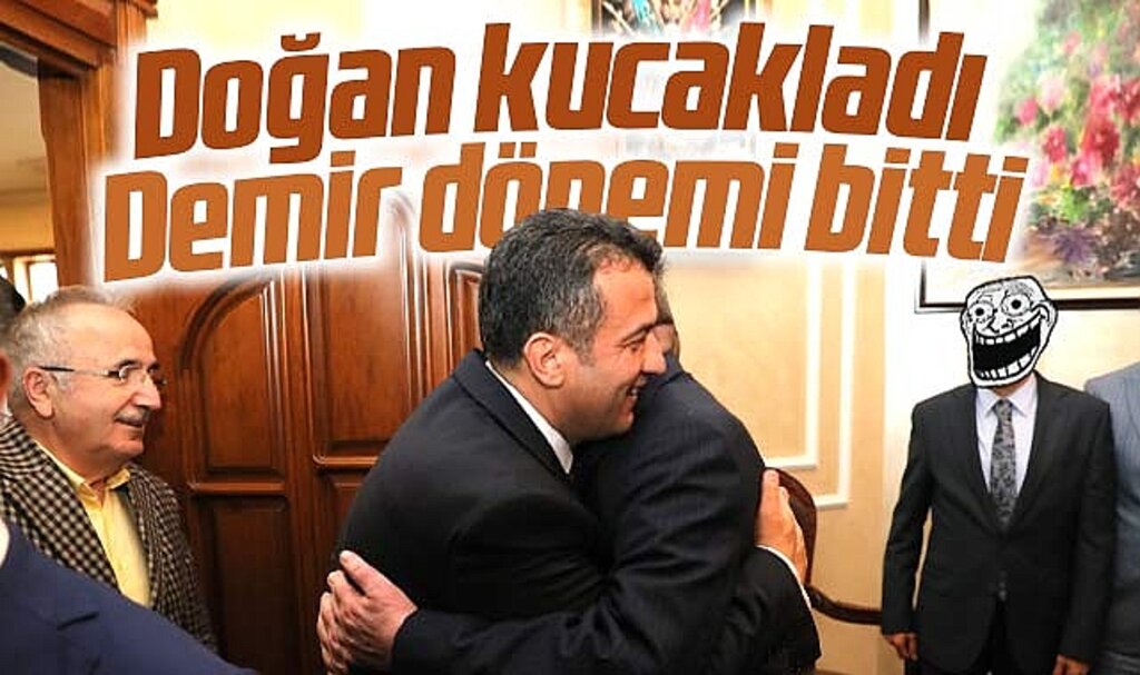 Samsun Büyükşehir Başkanı seçilen Halit Doğan görevi Demir'den devraldı