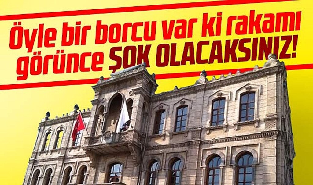 Samsun Büyükşehir Belediyesi'nin öyle bir borcu var ki rakamı görünce şok olacaksınız?