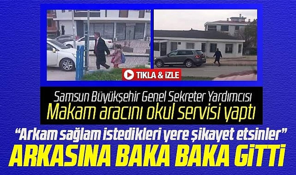 Samsun Büyükşehir'de görevden alınan Şenol Yıldız'ın makam aracıda elinden alındı