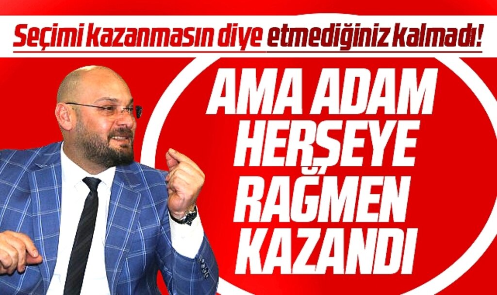 Samsun'da Atakum Belediye Başkanlığını 31 Mart yerel seçiminde Serhat Türkel kazandı