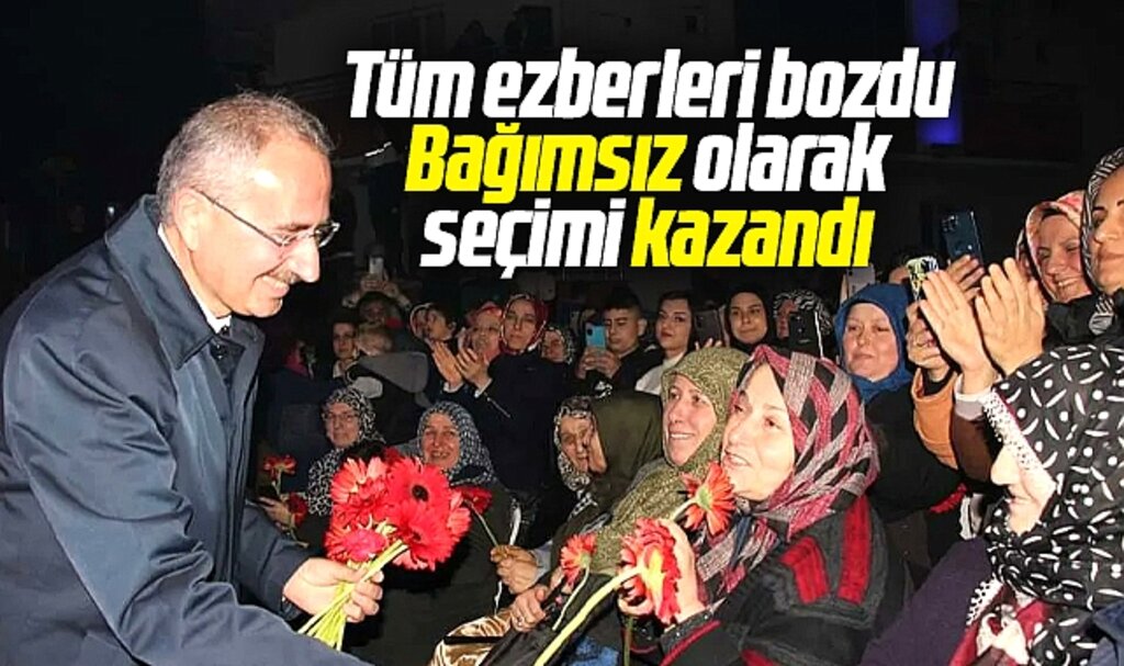 Samsun'da Çarşamba Belediye Başkanlığı seçimini bağımsız aday Hüseyin Dündar kazandı