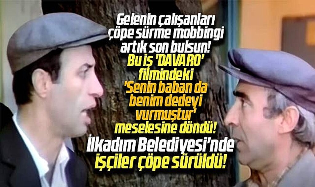 Samsun'da İlkadım Belediyesi'nde bazı işçiler çöp toplama hizmetine görevlendirildi