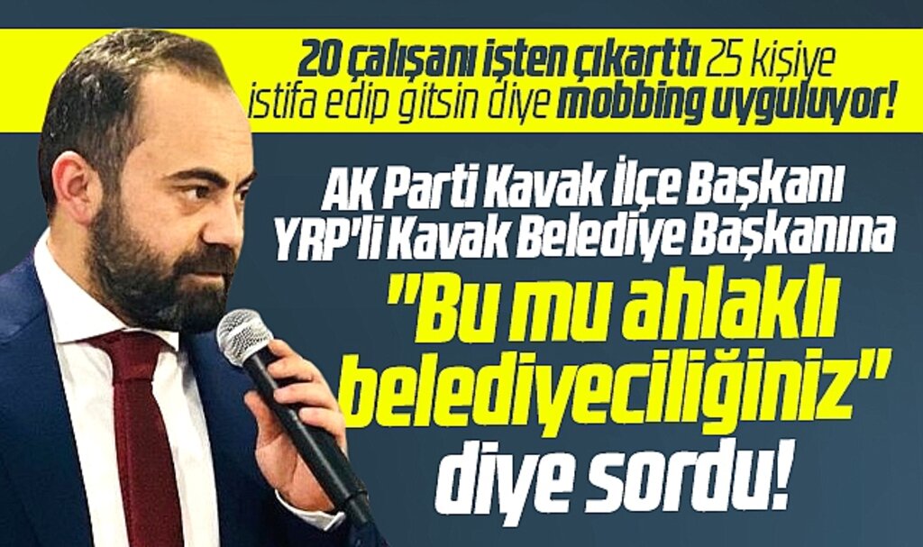 AK Parti Kavak İlçe Başkanı Bakır'dan Şerif Ün'e tepki! Bu mu ahlaklı belediyecilik
