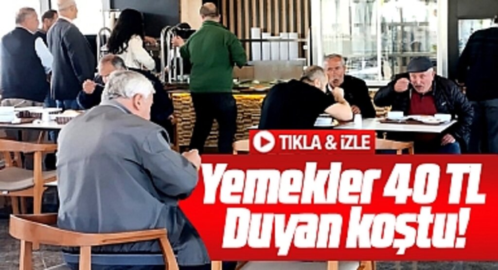 Samsun Büyükşehir restoranda yemek fiyatlarını 40 TL'ye düşürdü duyan koştu