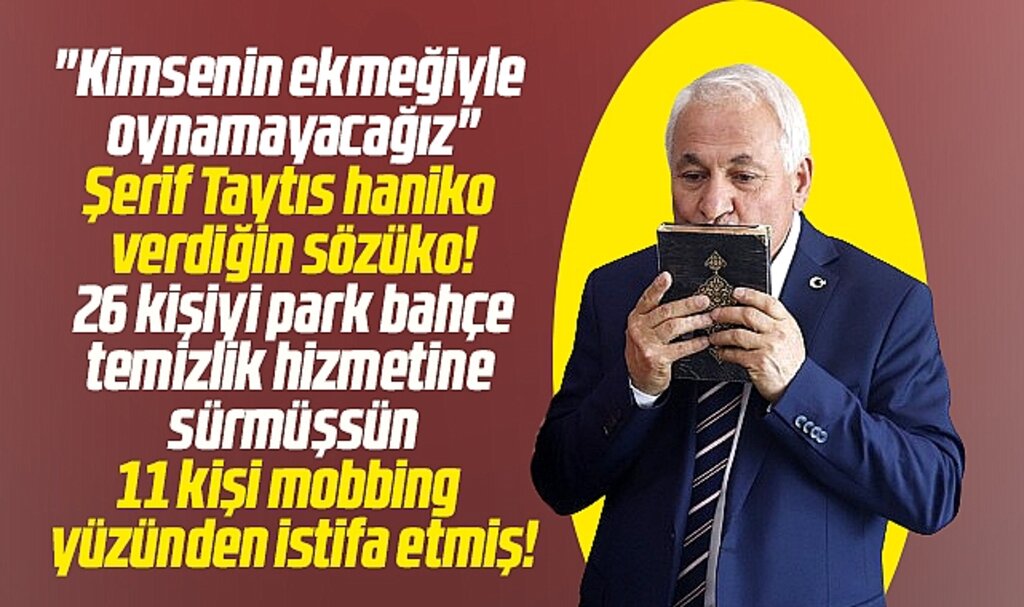 Samsun'da Kavak Belediyesi'nde mobbing yüzünden 11 kişi istifa etti iddiası