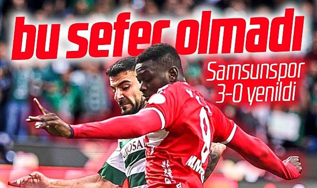 Samsunspor Konyaspor deplaslamanında 3-0 mağlup oldu 