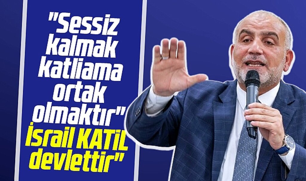 Samsun'da Canik Belediye Başkanı İbrahim Sandıkçı'dan İsrail'e tepki